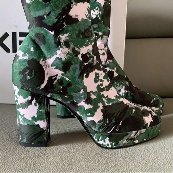 NWT KENZO Aquarelle glove platform boots - Picture 3 of 11
